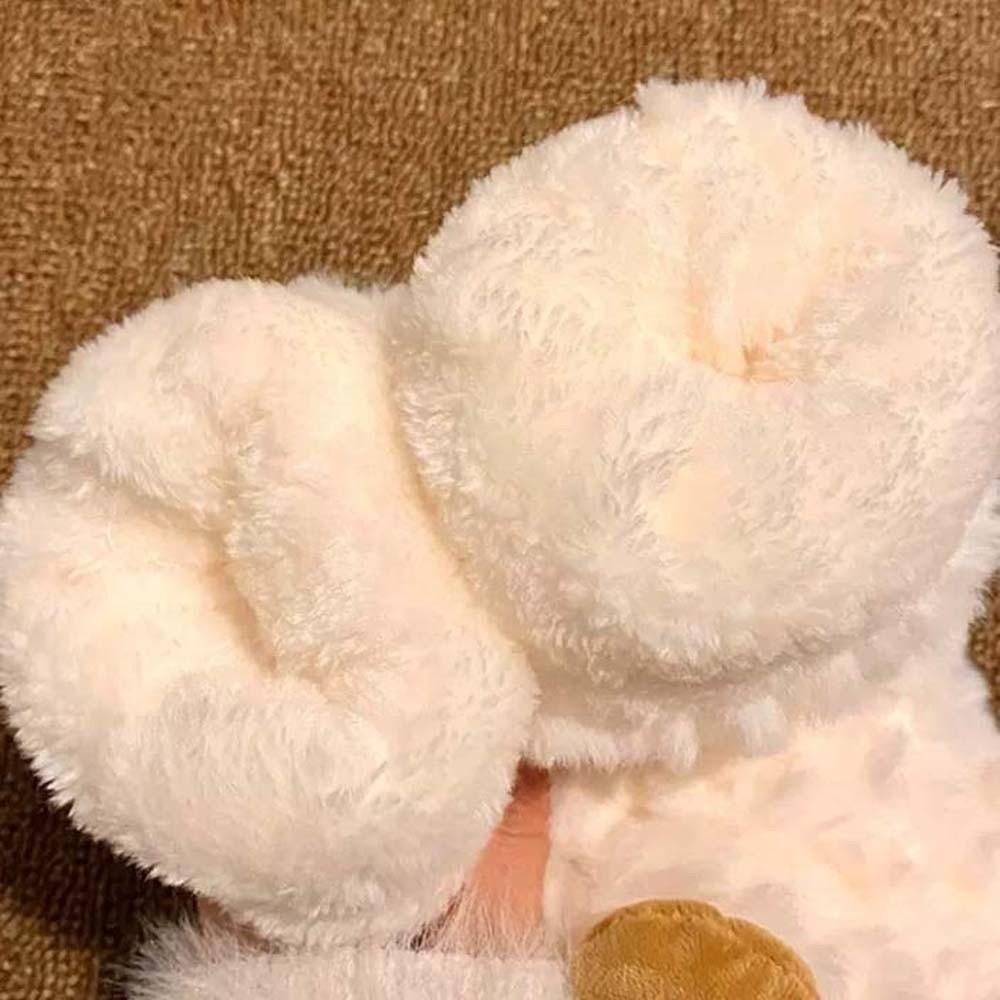 Winddichte Cartoon Bärenhandschuhe Acrylfasern Kälteabweisende Fäustlinge Niedliche Winter Plüschhandschuhe Outdoor
