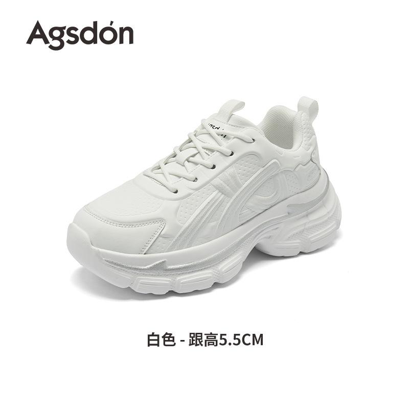 White dad shoes new autumn student platform sneakers lightweight mountaineering casual shoes 35