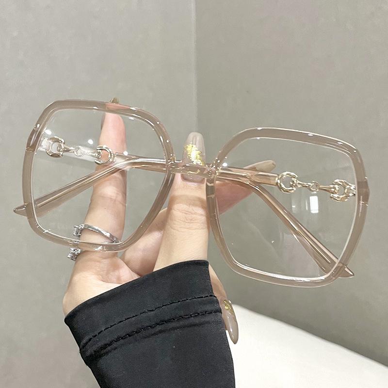 Fashion Anti-Blue Light-blocking Eyewear Glasses Computer Vintage Square Eyeglasses Women Clear Lens Eye Glasses