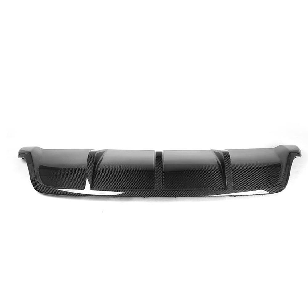 Car Auto Rear Bumper Lip Diffuser Spoiler for BMW X6 E71 35i SUV Base Bumper 2008-2013 Rear Racing Body Kits Carbon Fiber/FRP