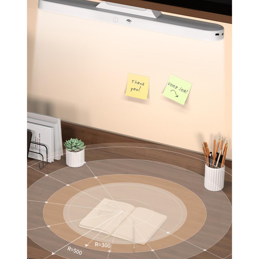 Creative remote control LED cool lamp, dual-purpose charging and plugging, three color temperatures adjustable, student gift