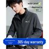 BYD Men's Winter Auto Repair Jacket Custom Logo Waterproof Shell 4S Workshop