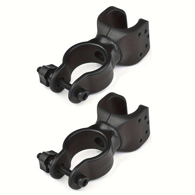 

Сверхпрочный держатель для костылей для инвалидной коляски, вращающийся на 360°, держатель для костылей и тростей с быстросъемным замком 2pcs