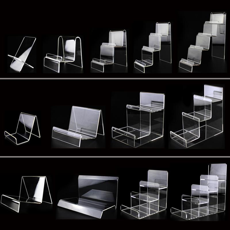 Acrylic Multi-Layer Display Stand for Wallets, Bags, Sample Toys, and Digital Accessories