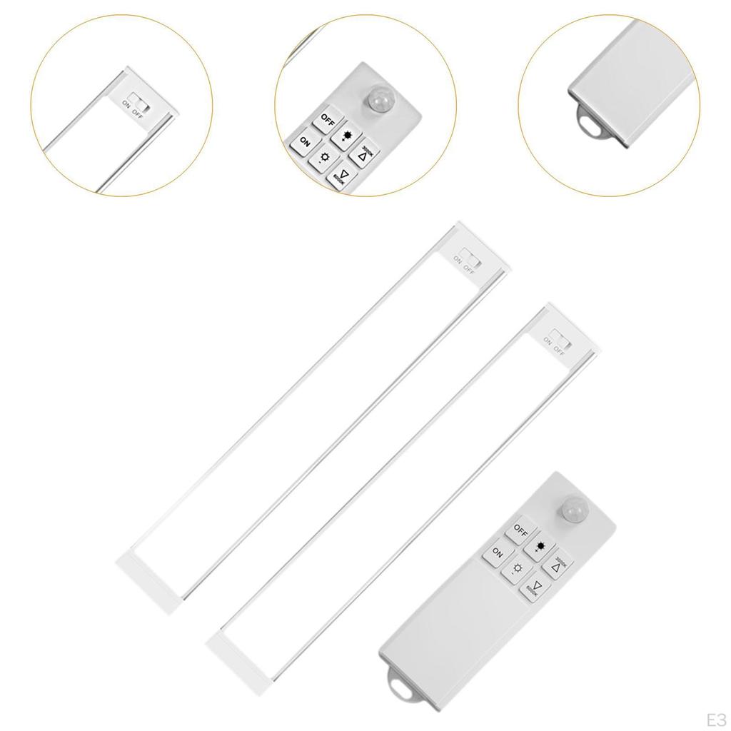 Battery-Powered Under Cupboard Light with Remote for Indoor Use In Closet And Hallway