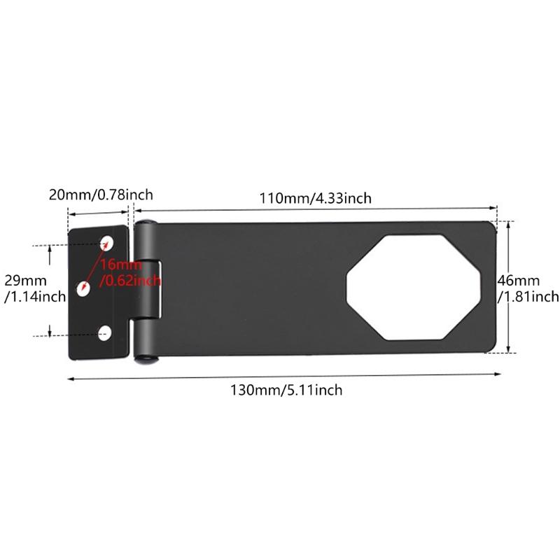 Keyless Cabinet Lock Cabinet Combination Lock Twist Knob Hasp Lock for Kitchen Drawers, Cabinets, Cupboard Enduring
