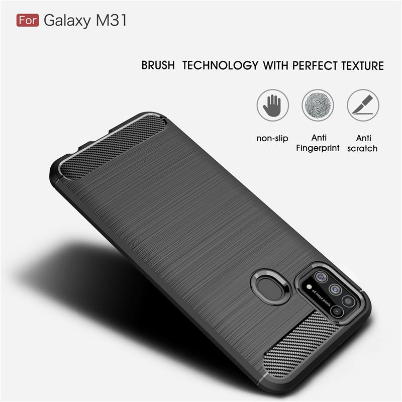 For Cover Samsung M31 Case For Samsung Galaxy M31 Soft Shockproof Shell Silicone Back TPU Case For Samsung M30S M31 M21 Fundas