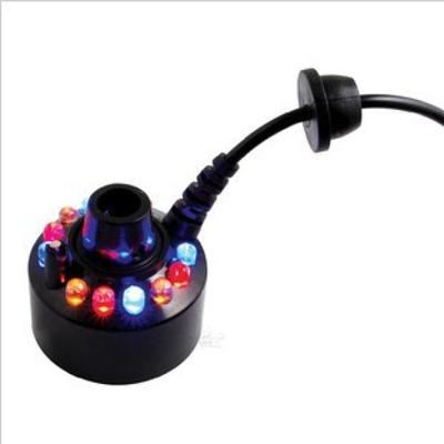 12 LEDs Large Spray Volume Mist Maker Fogger Water Fountain Artware Humidifier Accessories