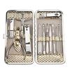High-quality 12PCS/set Nail Art Manicure Tools Set Nails Clipper Scissors Tweezer Knife Nail Manicure Set