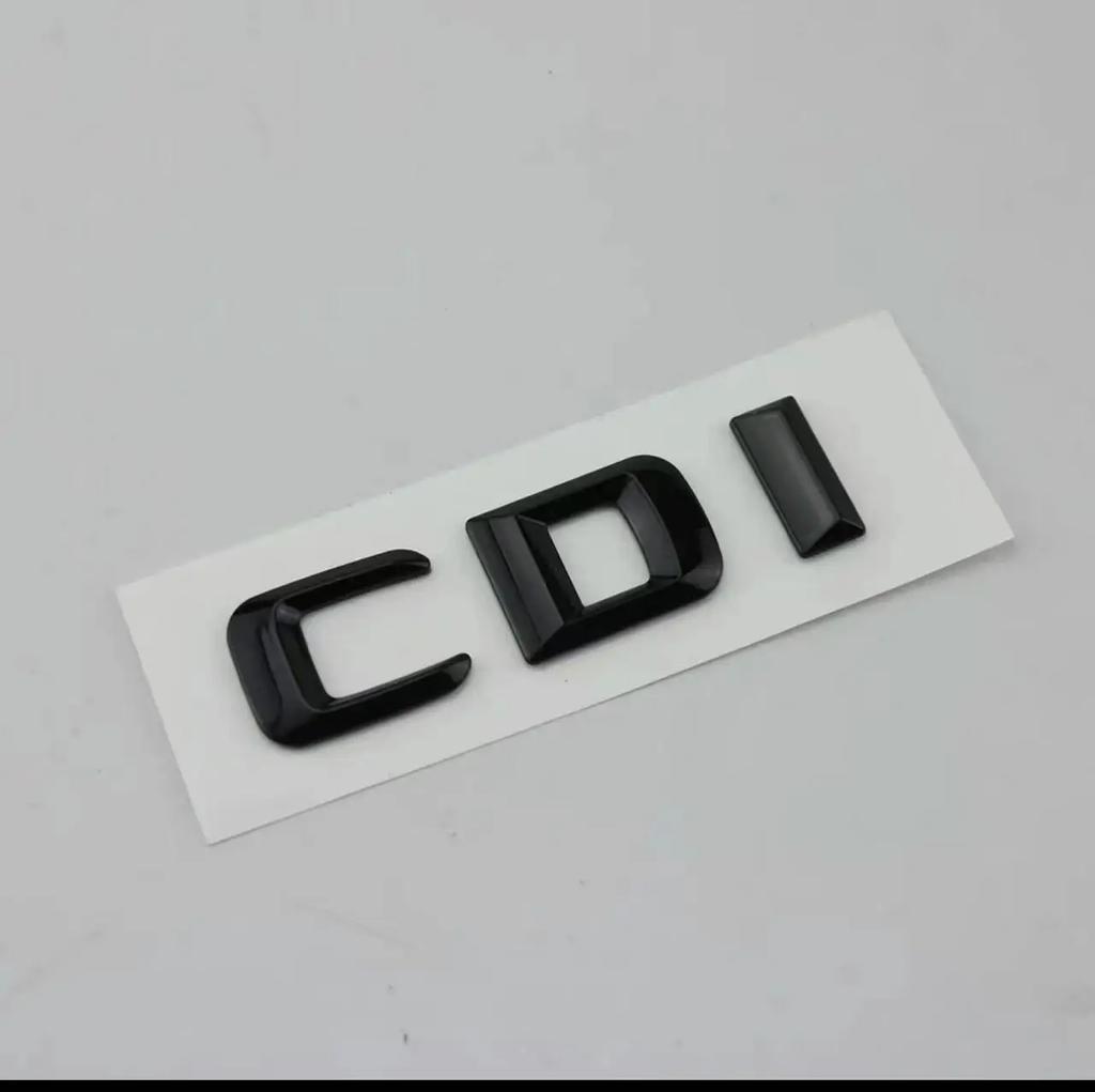 3D ABS Black Chrome Letters For Car Trunk Mercedes Benz A B C E GLK CLS ML 320 220 250 280 CDI Logo Emblem Sticker Accessories PK1