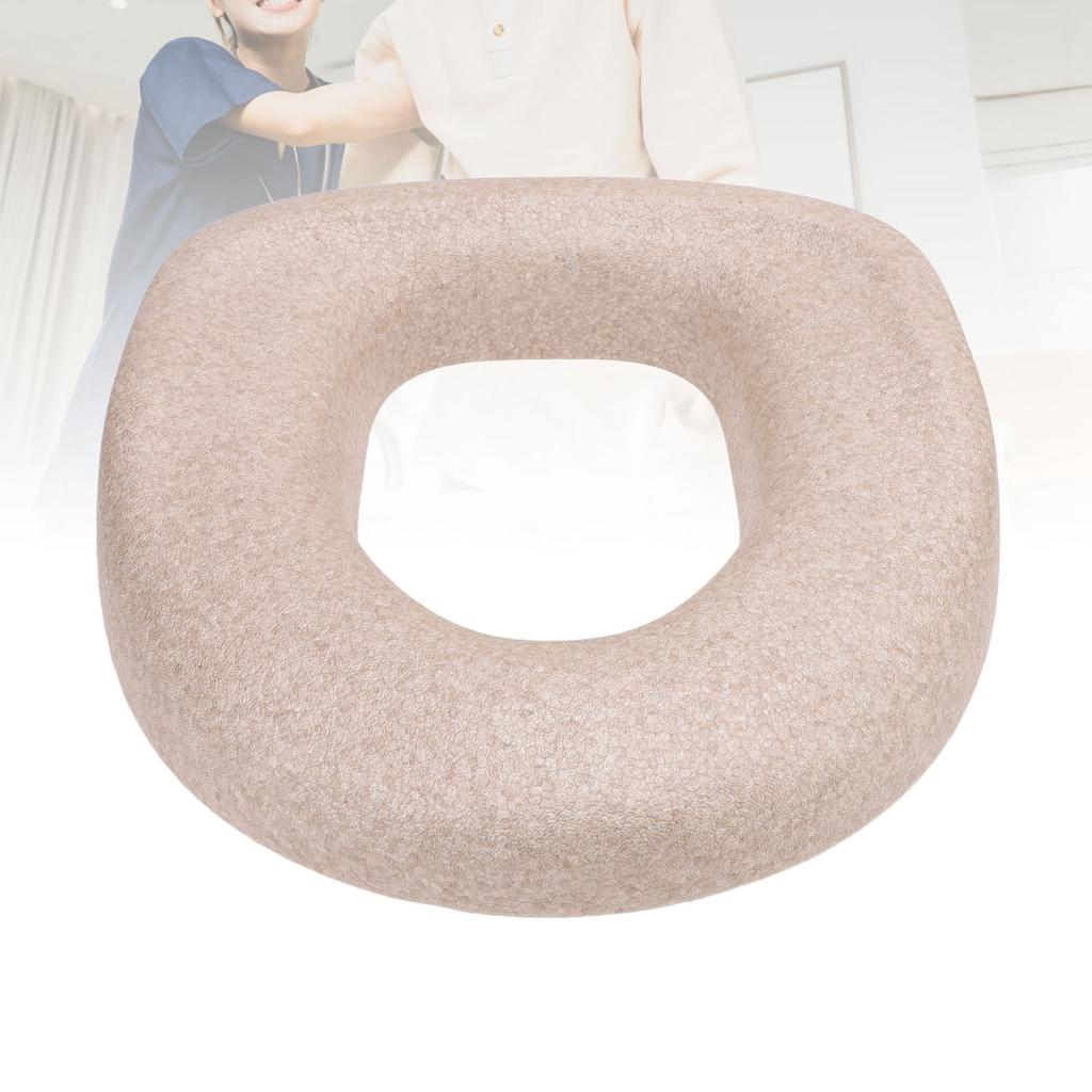 EPP Raised Toilet Cover Comfort   Water Resistance Reusable Toilet Raised Padded Cushion for Home