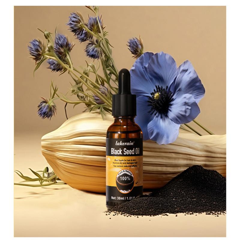 Moisturizing Hair Black Seed Oil Hair Nutrition Eyelash Eyebrow Liquid Multi-functional Black Seed Oil