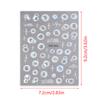 3D Transparent Bubble Nail Art Stickers Nail Decals Self-Adhesive Water Bubble Manicure Slider Diy Nail Decoration Salon Gift