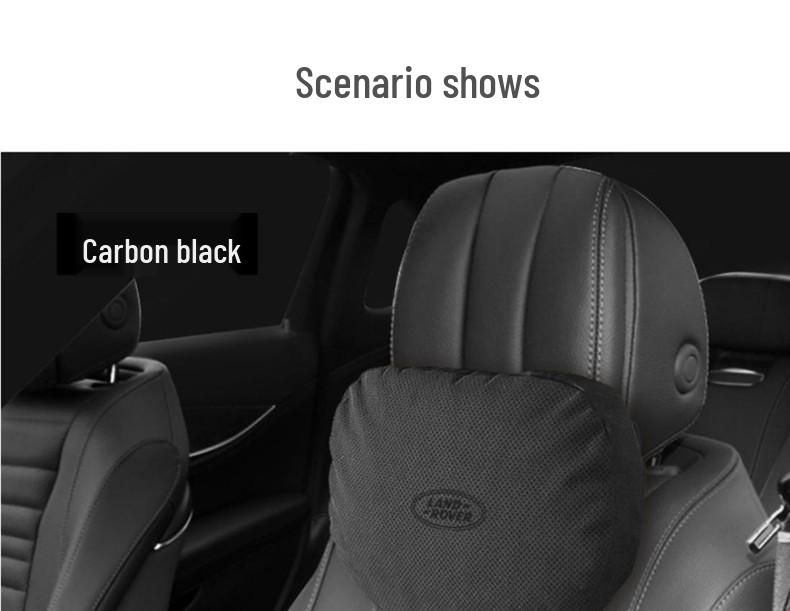 Suede Neck & Lumbar Pillow for Range Rover Sport, Discovery Sport, Evoque, Velar, Guardian Models