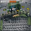 Compatible Minifigures Military Special Forces Police Boys Assemble Minifigures Soldiers Children's Educational Toys Puzzles