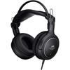 JVC HA-RZ910 Closed-Type Stereo Headphones, Indoor Use (for TV and Gaming), 1.2m + 2.3m Extension Cord Included, Black, Wired