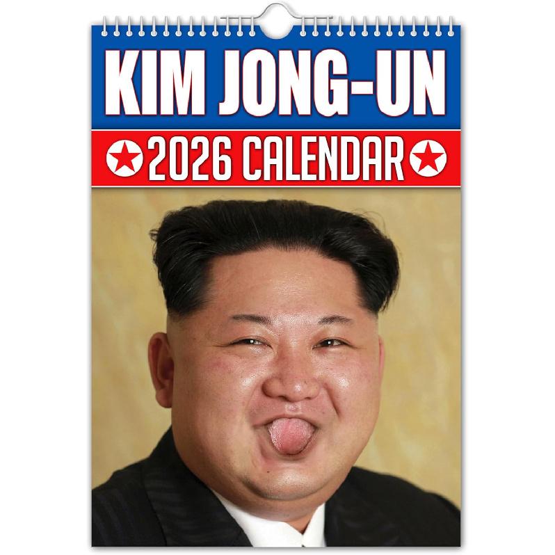 // Kim Jong-Un - 2026 Wall Calendar