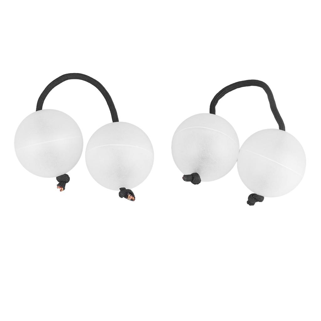 2 Pairs Kashaka Shaker African Aslatua West Africa Music Egg Single Hand Orff Percussion Rhythm