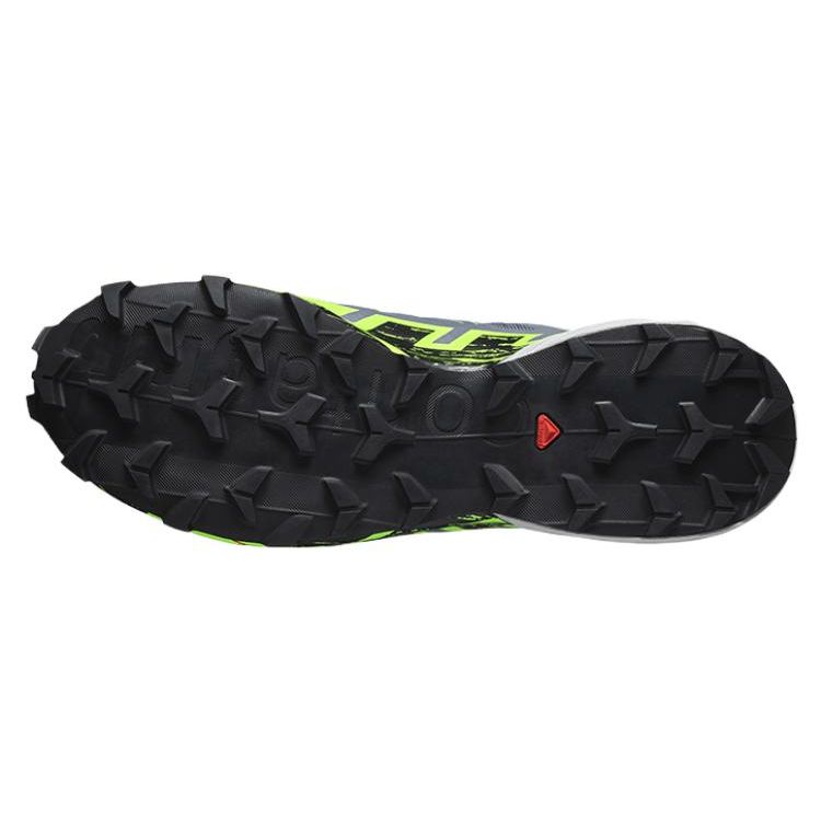 SALOMON Speedcross 6 Gtx Mesh Comfortable Versatile Shock Absorbing Durable Low Top Outdoor Functional Shoes Men Shoes Blue Gray 473019