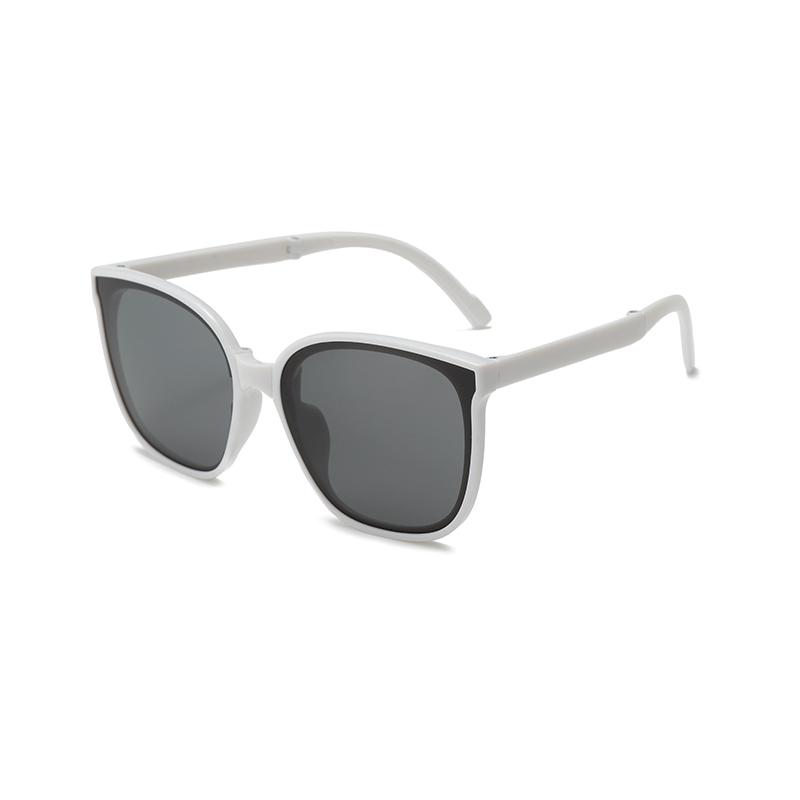 New Fashion Girls Square Sunglasses Vintage Baby Childrens Korean Sunglasses Boys Folding UV Resistant Outdoor