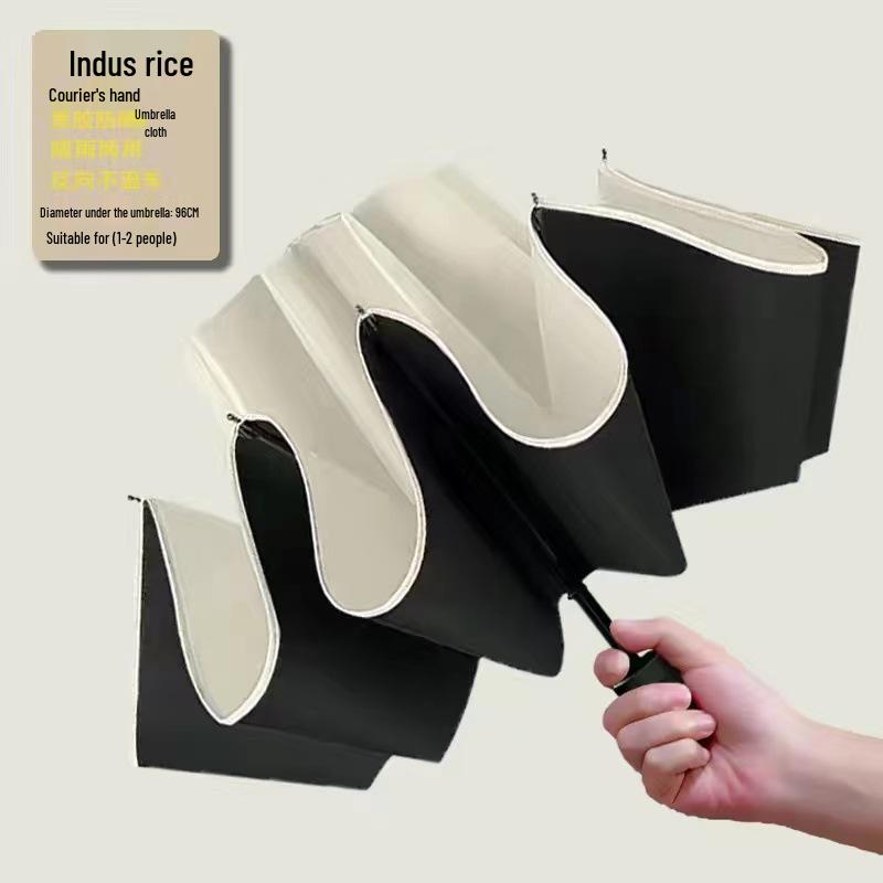 Dual-Use Anti-Storm UV-Proof Student Umbrella