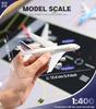 QIYUMOKE 1/400 Scale Air France A380 Airplane Model Kit (6-inch Large) with Assembled Aircraft Landing Gear and Display Stand, Adult Aviation Gift or