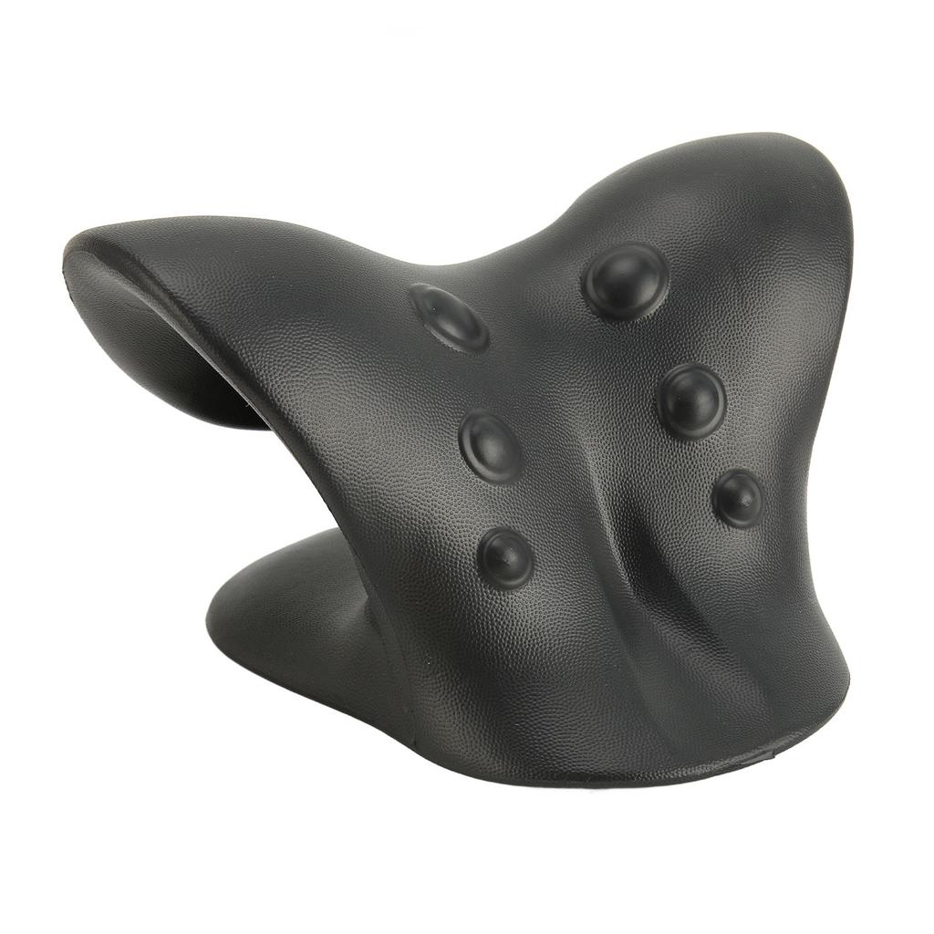 Neck Stretcher Pain Stiffness Relief High Density Soft EVA Sturdy Base Neck Relaxer for Home Bedroom Recovery