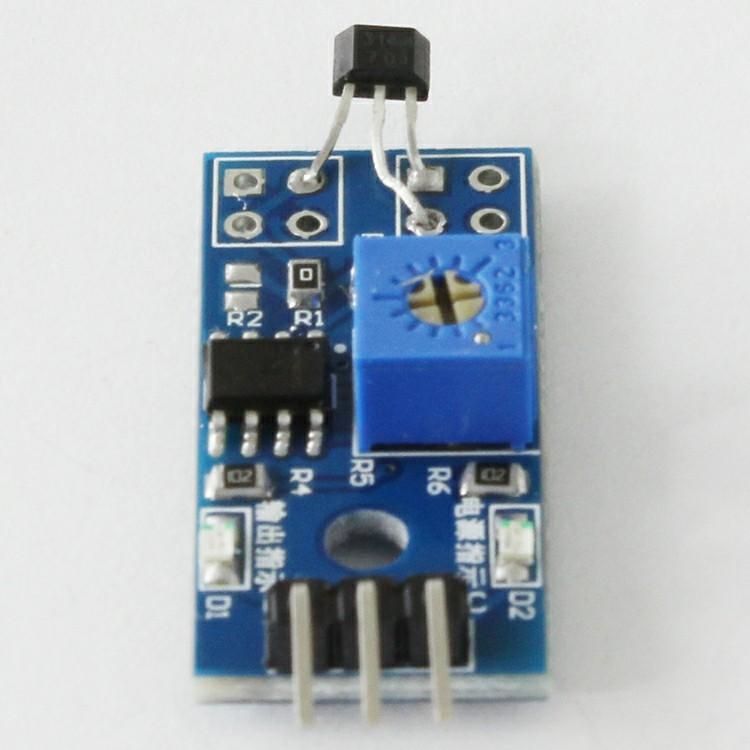 Motor Speed Measurement Hall Switch Sensor Module Smart Car Accessory Arduino