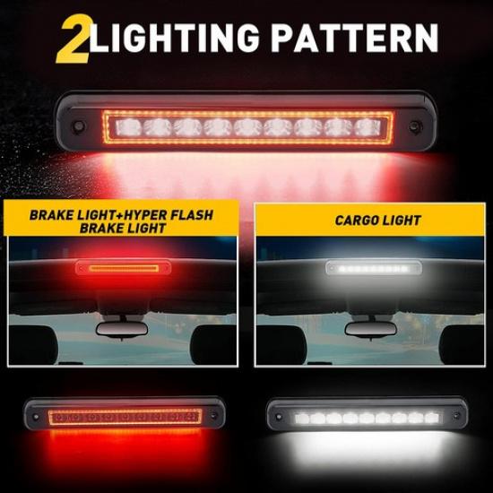 LED 3Rd Third Brake Light Cargo For 1988-98 Chevy Silverado GMC Sierra C/K 1500