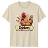 Chickens Proof That Dinosaurs Evolved Into Snacks Funny Animal TShirt