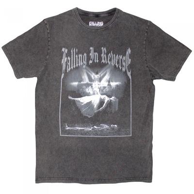 Falling In Reverse Unisex Adult Floating Stone Wash T-Shirt