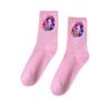 Chaussettes Adorables Kpop Chasseurs de Démons Lettre A-Z Chaussettes d'Étudiant pour Sports d'Extérieur Saison d'Automne Saison Froide Chaussettes Chaudes Chaussettes Mi-Mollet pour Filles Cadeaux pour Enfants