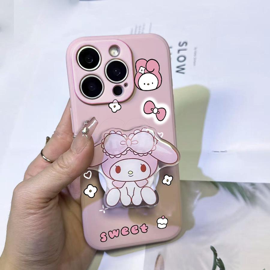 Sanrio TK Stand Airbag KT Phone Case – Pink for Apple 15.