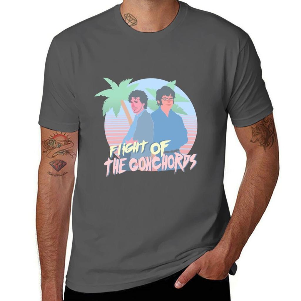 Flight Of The Conchords 80s Vibes Tshirt High Quality Durable Tshirt