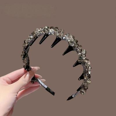 Luxurious Lightweight Rhinestone Crystal Headband: Non-Slip & Versatile Women's Hair Accessory (2026 Edition)