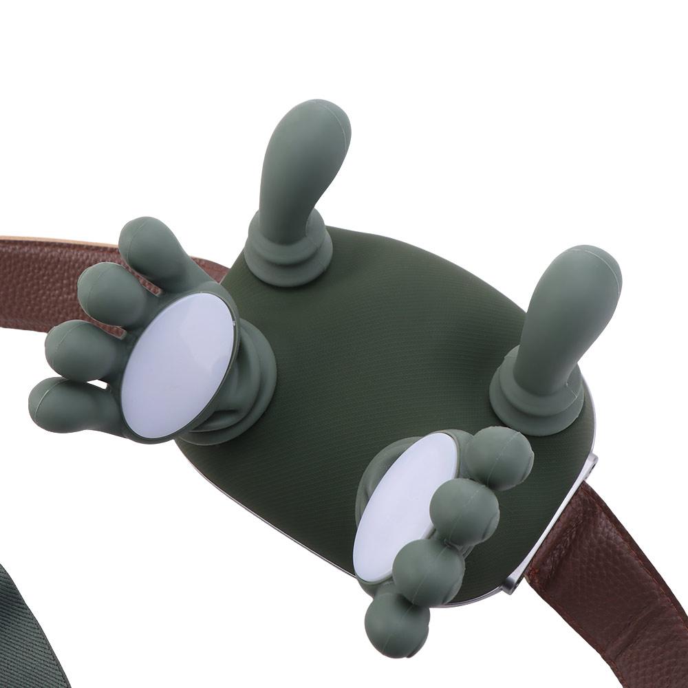 Heating Compress Electric Neck Massager Bionic Hand Shoulder Massager  for Back Neck