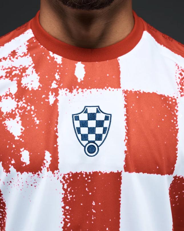 Unisex Long Sleeve T‑Shirt, Croatian Print Breathable Quick Dry Outdoor Sports Training Top