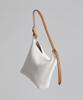 Green Stuff Belted Shoulder Bag B2 Ribbed Corduroy - Ivory