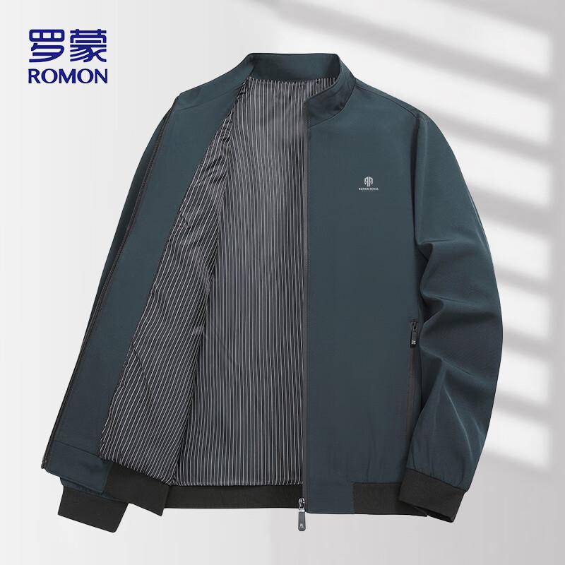 ROMON Men s Stand-Collar Business Casual Jacket M фото