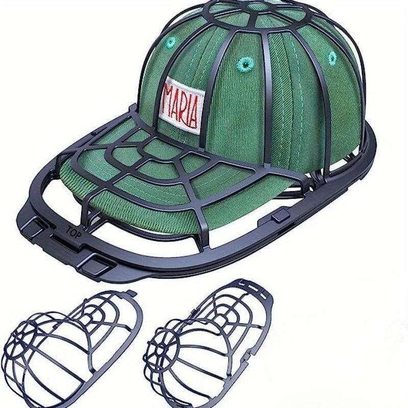 Anti-Verformungs-Baseballkappen-Wascher - Kunststoff-Wäsche- und Küchen-Organizer, Waschbarer Hutständer für Accessoires, Wäsche-Organizer