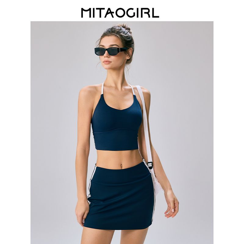 Mitaogirl Kendall Sports Bra Women Sexy Beauty Back Fitness Yoga Underwear Pilates Training Top Summer