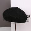 Spring and autumn show face small beret children fashion students versatile big head circumference painter hat casual bud hat