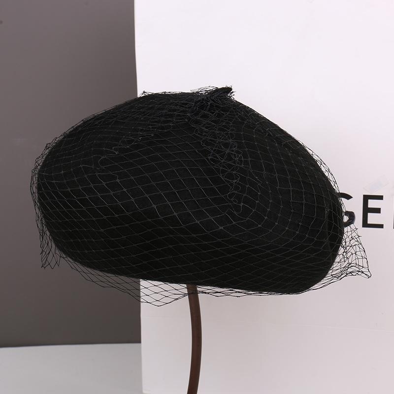 Spring and autumn show face small beret children fashion students versatile big head circumference painter hat casual bud hat