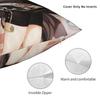 Soft Genshin Impact Hu Tao Pillowcase Polyester Cushion Cover Gift Anime Game Cartoon Pillow Case Cover Car Zipper