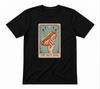 Hot Dog Tarot Card Hot Dog Funny Lover Food Black T-shirt