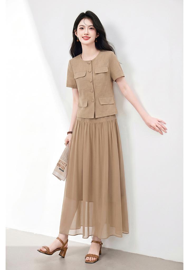Design Sense Niche Fashion Temperament Slimming Suit for Petite Women
