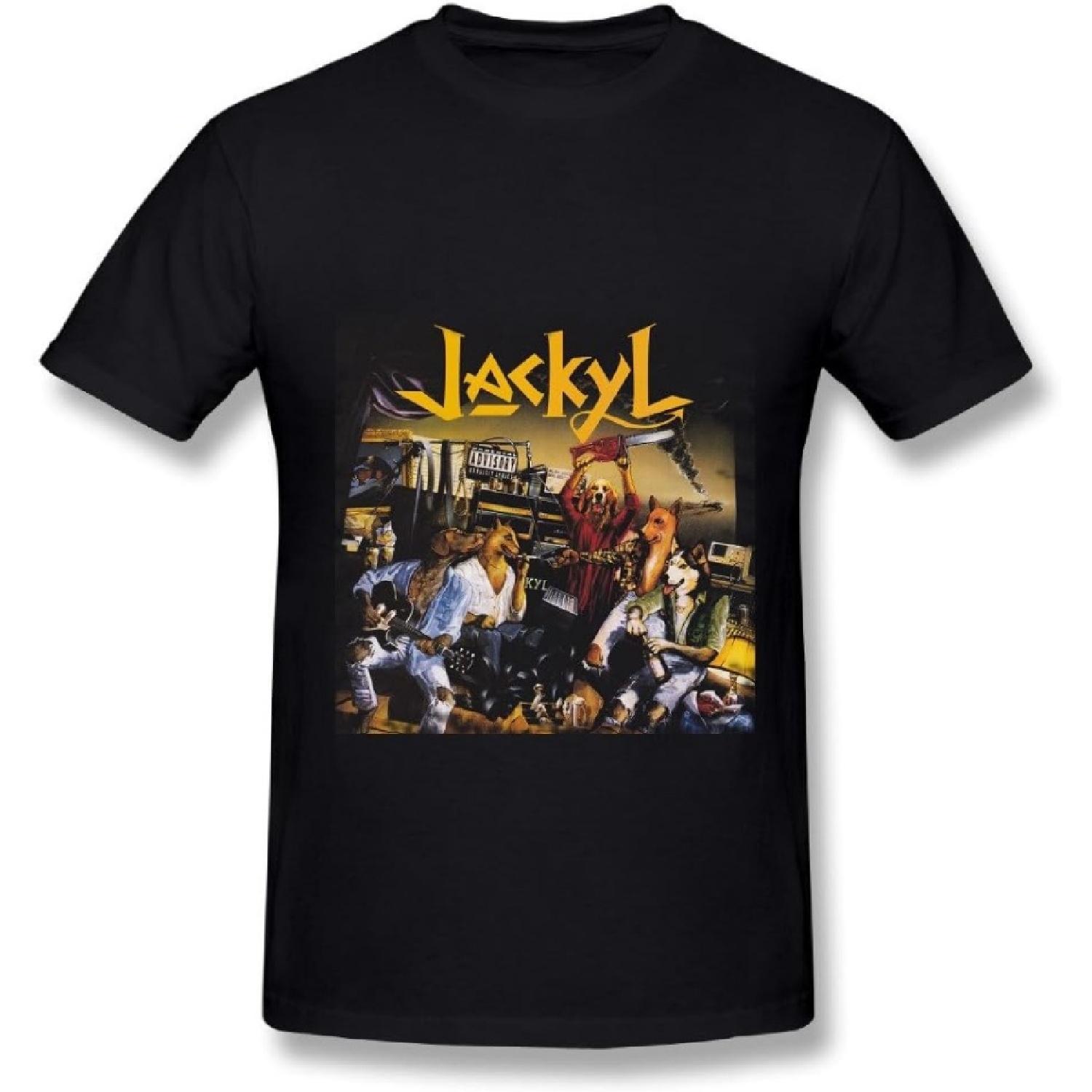 

TECC Jackyl Poster Mens Fashion T Shirt Black XL XXXXXL різнокольоровий