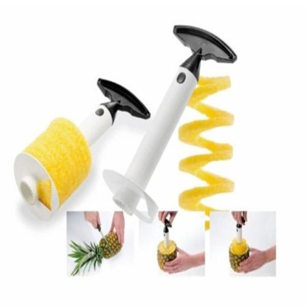 Superior Stainless Fruit Pineapple Corer Slicer Peeler Cutter Parer Kitchen Tool