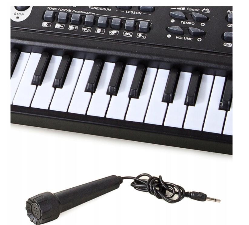 Keyboard for children, electric piano for children, microphone, 61 keys