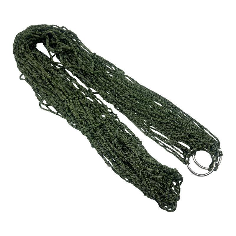 Outdoor Hängematte Schaukel Camping Anti-Umkippen Nylonseil Netzbeutel Baumaufhängung Verdickt Ultraleicht Fischernetz Hängematte